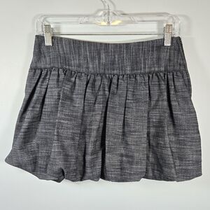 French Atmosphere‎ Denim Bubble Skirt Medium Dark Wash Y2K Style